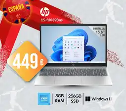 Zbitt HP laptop pantalla 15.6" oferta