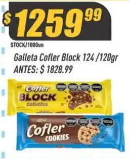 Supermercados Comodin Cofler Block/Cookies oferta