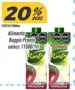 Supermercados Comodin Baggio Pronto manzana oferta