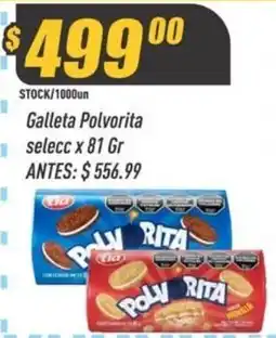 Supermercados Comodin Polvorita galleta oferta