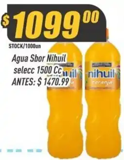 Supermercados Comodin Nihuil agua sabor oferta