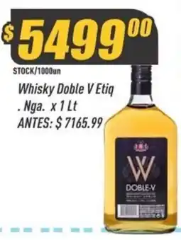 Supermercados Comodin Doble V whisky oferta