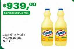 Supermercados Damesco Ayudin lavandina máxima pureza oferta