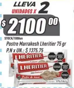 Supermercados Comodin Lheritier postre de mani oferta