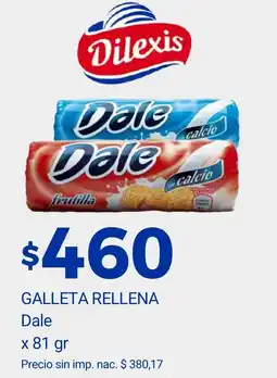 Supermercados A Granel Dale galleta rellena oferta