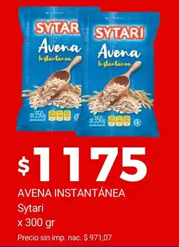 Supermercados A Granel Sytari avena instantánea oferta
