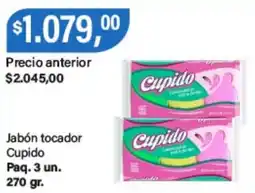 Supermercados Damesco Cupido jabón tocador oferta