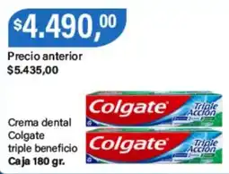 Supermercados Damesco Colgate crema dental triple accion oferta