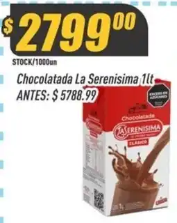 Supermercados Comodin La serenisima chocolatada oferta