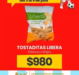 Super Nataly Libera tostaditas de arroz clásicas oferta