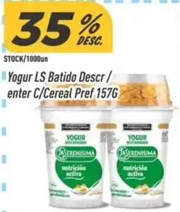 Supermercados Comodin Yogur LS Batido Descr / enter C/Cereal Pref 157G oferta
