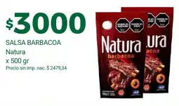 Supermercados A Granel Natura salsa barbacoa oferta