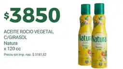 Supermercados A Granel Natura aceite rocio vegetal c/girasol oferta