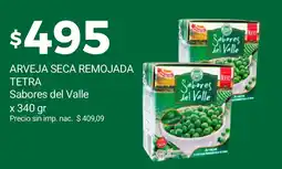 Supermercados A Granel Sabores del Valle arveja seca remojada oferta