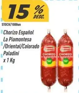 Supermercados Comodin Chorizo Español oferta