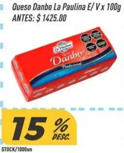 Supermercados Comodin Danbo queso la paulina e/v oferta