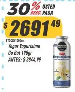 Supermercados Comodin Yogurisimo yogur go bot oferta