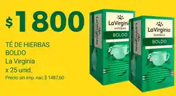 Supermercados A Granel La virginia té de hierbas boldo oferta
