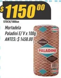 Supermercados Comodin Paladini mortadela e/v oferta