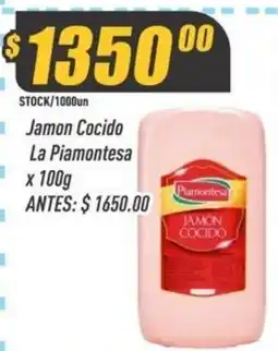 Supermercados Comodin Piamontesa jamon cocido oferta