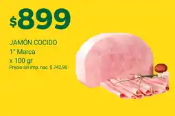 Supermercados A Granel Jamón cocido oferta
