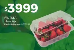 Supermercados A Granel Frutilla oferta