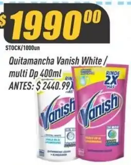 Supermercados Comodin Vanish quitamancha white / multi dp oferta