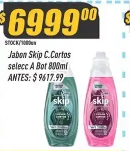 Supermercados Comodin Skip jabon selecc a bot oferta