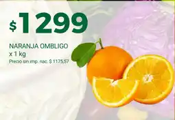 Supermercados A Granel Naranja ombligo oferta