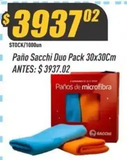 Supermercados Comodin Sacchi paños de microfibra oferta