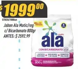 Supermercados Comodin Ala jabon matic oferta