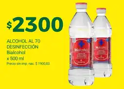 Supermercados A Granel Bialcohol alcohol al 70 desinfección oferta