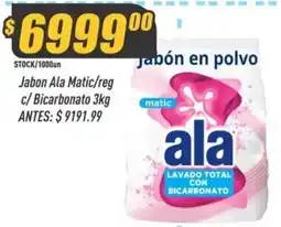 Supermercados Comodin Ala jabón en polvo oferta