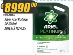 Supermercados Comodin Ariel jabon platinum oferta