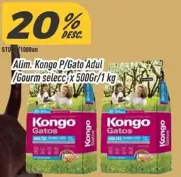 Supermercados Comodin Kongo gatos adultos super oferta