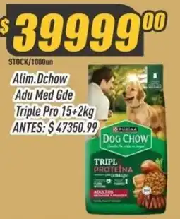 Supermercados Comodin Dog Chow Triple Pro oferta