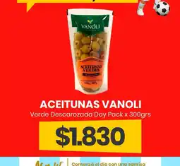 Super Nataly Vanolli aceitunas verdes descascarozadas oferta
