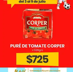 Super Nataly Corperer puré de tomate oferta
