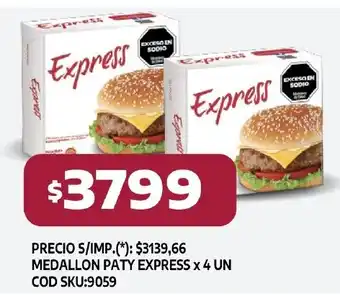 Supermercados Yaguar Paty express medallon oferta