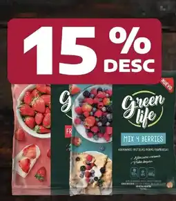 Supermercados Yaguar Green life mix 4 berries oferta