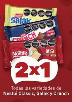 Disco Nestlé classic galak crunch oferta