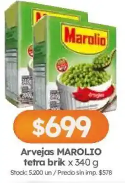 Cordiez Marolio arvejas oferta