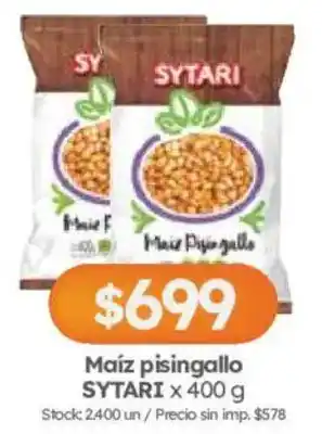 Cordiez Sytari maiz pisingallo oferta