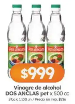 Cordiez DOS ANCLAS vinagre de alcohol oferta