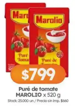 Cordiez Marolio puré de tomate oferta