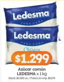 Cordiez Ledesma azúcar común oferta