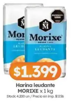 Cordiez Morixxe harina leudante oferta