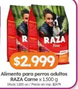 Cordiez Raza alimento para perros adultos oferta