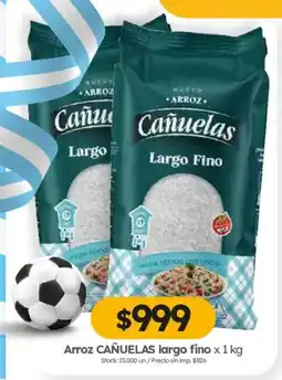 Cordiez Cañuelas arroz largo fino oferta