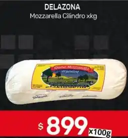 Nini Mayorista Delazona mozzarella cilindro oferta